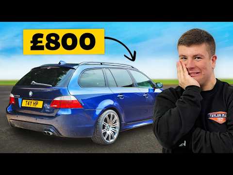 I Bought A Super High Spec BMW For £800!