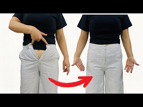 ✅ How to Widen Dress Pants by 15cm – Fits Like They Were Tailored!