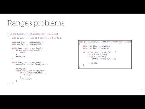 Faster, Safer, Better Ranges - Tristan Brindle - C++ on Sea 2025