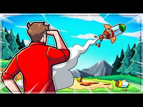 I built junk rockets to reach the moon
