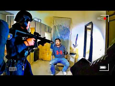 Cops Save Hostages From Killer's House Of Horrors