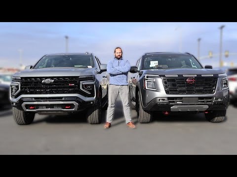 NOT EVEN CLOSE! //2026 Tahoe Z71 vs 2026 Armada PRO-4X//