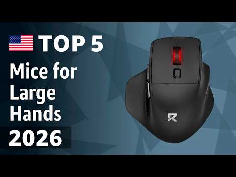TOP—5. Best Mice for Large Hands 2026