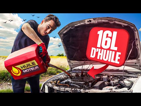 Mettre TROP d'huile moteur : ÇA FAIT QUOI ?