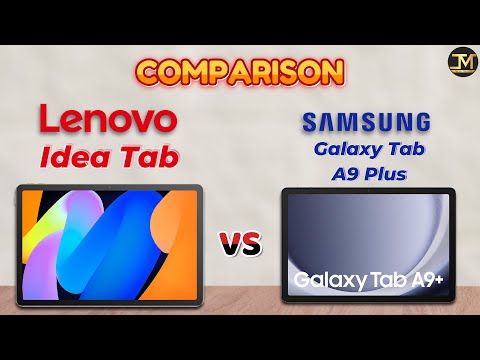 Lenovo Idea Tab vs Samsung Galaxy Tab A9 Plus