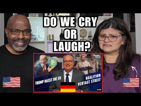 German Comedy Breaks Down Trump vs. Europe | Heute-Show | American Reaction