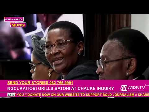 NPA Boss Batohi Walks Out of Nkabinde Inquiry Amid Heated Cross-Examination