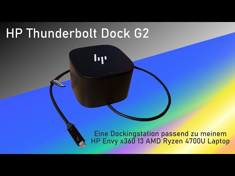 HP Thunderbolt Dock G2 - Kompatibel mit HP Envy x360 AMD Ryzen Laptops