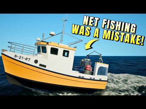 I Bought A Net Fishing Boat And It Went TERRIBLY Wrong In Ships At Sea