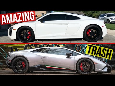LAMBORGHINI HURACAN VS AUDI R8 - IS THE LAMBO REALLY WORTH THE EXTRA MONEY?