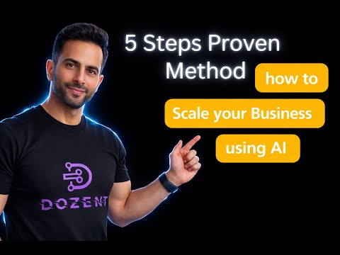 How to Scale Your Small Business with AI & Systems (The 5-Step Framework)