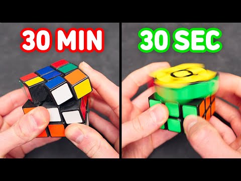 Solve the Rubik's Cube UNDER 60 SECONDS! (Beginner Method)
