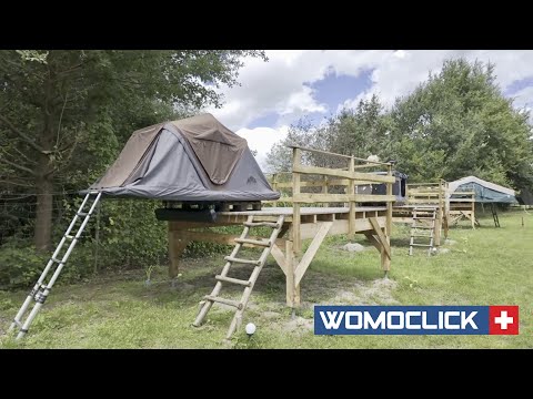 Dachzelte beim Camping Resort Rülzheim. Dachzeltnomaden Campingplatz