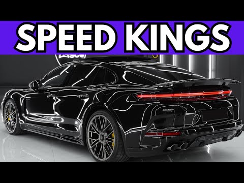 🔥 TOP 7 FASTEST LUXURY SEDANS IN THE WORLD 2025