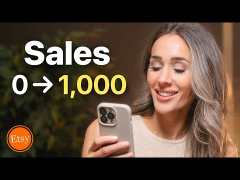 How To Make 1,000 Etsy Sales in 2025 (BEGINNER Step-By-Step Guide)