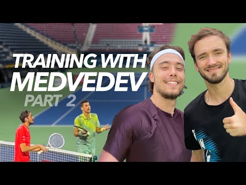 I Played With Daniil Medvedev Before He Beat Novak Djokovic!