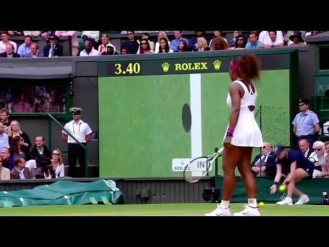Serena Williams - Successful Hawk Eye Challenges | SERENA WILLIAMS FANS