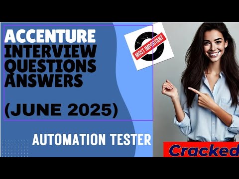 Accenture Interview Questions| Automation Testing | Selenium | JAVA | Software Testing -1
