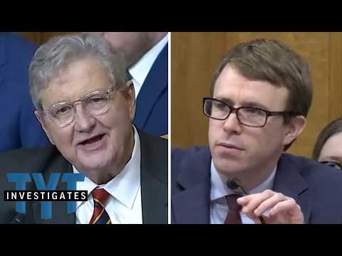 John Kennedy CRASHES OUT After Witness REBUKES His Smears