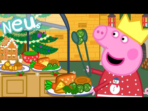 Peppa-Wutz-Geschichten 🥕 DAS WEIHNACHTSBUFFET 🎄 Videos für Kinder