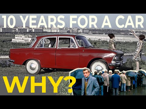 USSR’s Car Queue: How Shortage Became a Way of Life
