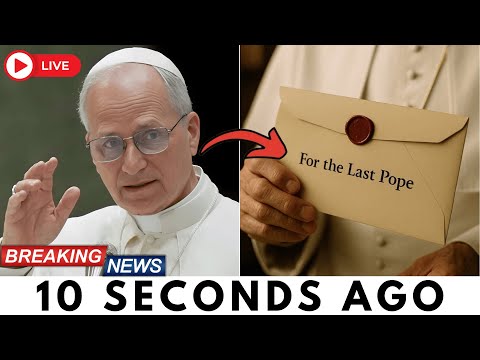 📜 Pope Leo XIV Read a File Labeled “For the Last Pope”… What It Said Should Never Have Been Found