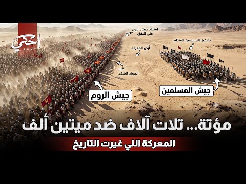 تلات آلاف مسلم قدام ميتين ألف! القصة الحقيقية لغزوة مؤتة اللي غيرت التاريخ
