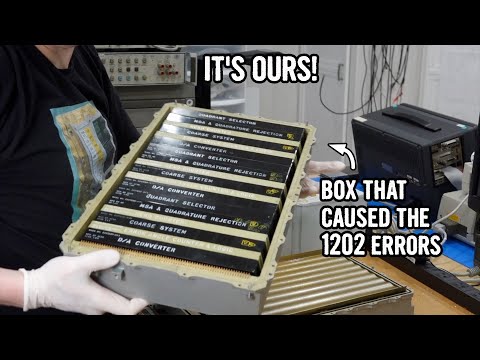 Apollo Guidance Computer Part 29: Mikes Scores a Coupling Data Unit (CDU)