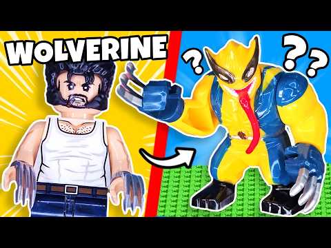 Unboxing EVERY FAKE LEGO WOLVERINE Minifigure...