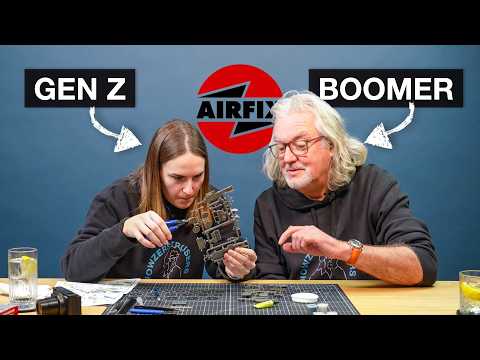 James May Makes Lucy Build an Airfix Model