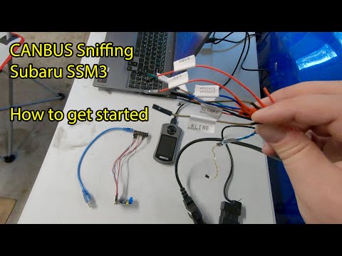 Part 1 - Subaru CANBUS Sniffing with an Arduino - All you need to know to get started