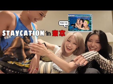 OJOGANG in Tokyo - Night pool in Tokyo - 자막이 있어