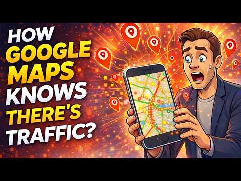 How Google Maps Knows There's Traffic