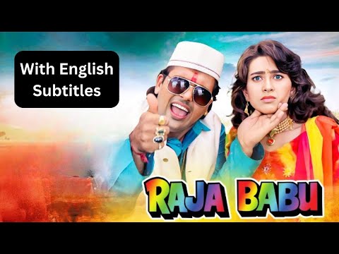 RAJA BABU Hindi Comedy Full Movie With English Subtitles - Govinda, Karisma Kapoor, Shakti Kapoor