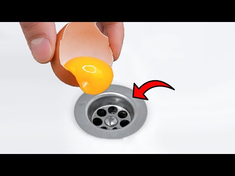 My plumber neighbor told me how easy it is to clean a sink drain! Top 20 great tips!