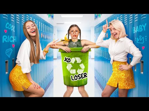 Poor girl goes to a fancy boarding school