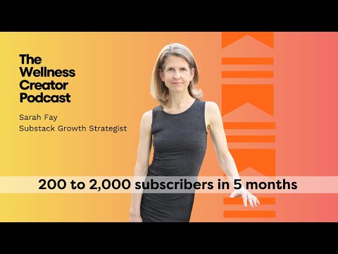 Sarah Fay: Why Substack is the Only Place for Business Growth