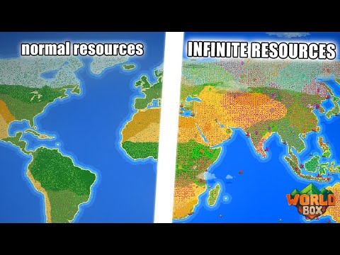 I Gave Humans INFINITE Resources & Let Them Expand For THOUSANDS Of Years - Worldbox