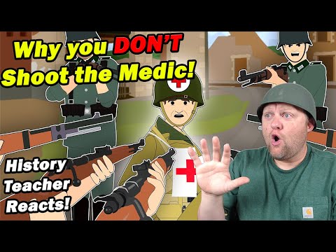 Why you Must NOT Shoot Medics in War | Simple History | History Teacher Reacts