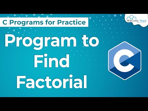 SIMPLE C Program to Calculate Factorial of a Number | Factorial Program in C | Find Factorial in C