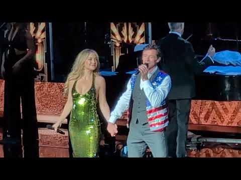 Cherry, Cherry & Sweet Caroline (Neil Diamond cover) - Hugh Jackman & Kate Hudson - NYC - 4-Oct-2025