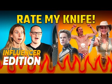 Rating Influencer Knives – From Wild to Legendary! | EDC Knife Reactions