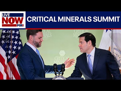 VP Vance, Sec  Rubio address State Department critical minerals summit