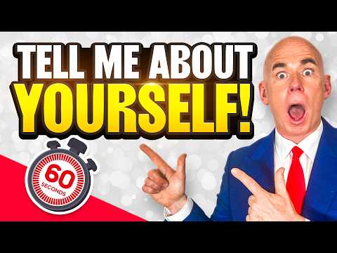 TELL ME ABOUT YOURSELF (How to Create a 60-Second Killer Answer) INTRODUCE YOURSELF in an INTERVIEW!