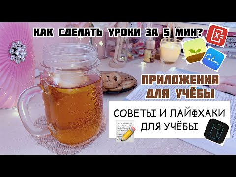 Советы И Лайфхаки Для Школы | ПОЛЕЗНЫЕ ПРИЛОЖЕНИЯ ДЛЯ УЧЁБЫ | Как Хорошо Учиться И Начать Работать?