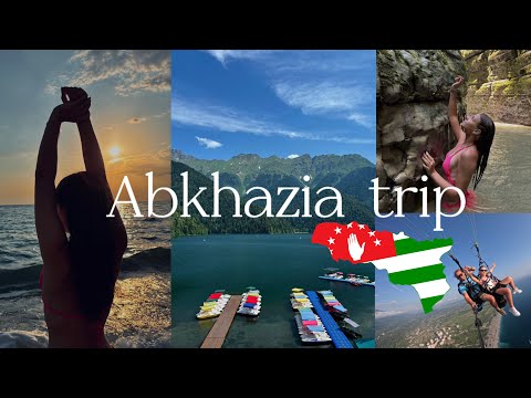 Абхазия влог/ день рождения// водопады, озера, горы…
