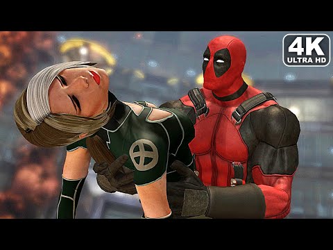 Deadpool Saves Rogue Scene 4K ULTRA HD - Deadpool Game