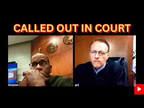 Narcissists Getting Called Out in Court By Serious Judges