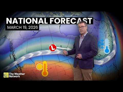Canada's National Forecast - March 19, 2026 | #weatheram