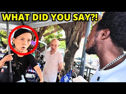 Chinese woman gossips about me in Chinese but I secretly understand the language....